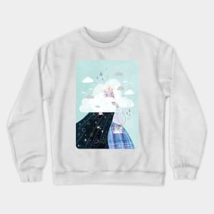 Blue Witch / Wiccan Crewneck Sweatshirt